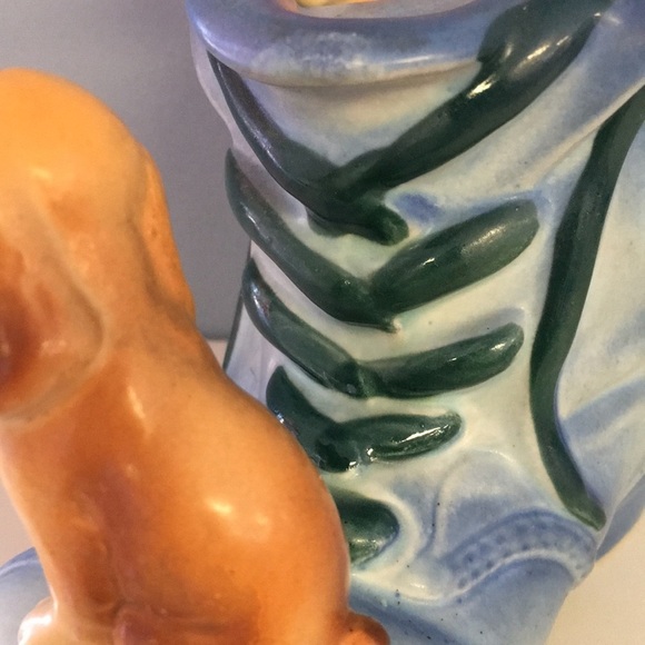 VINTAGE Lipper and Mann Basset Hounds Old Shoe Bank- BLUE - Picture 9 of 12